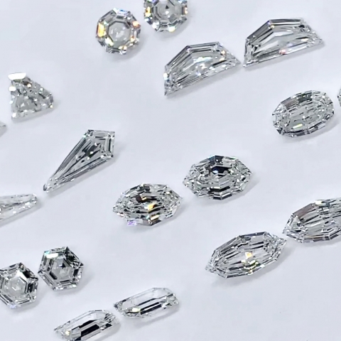 Step Cut Diamonds